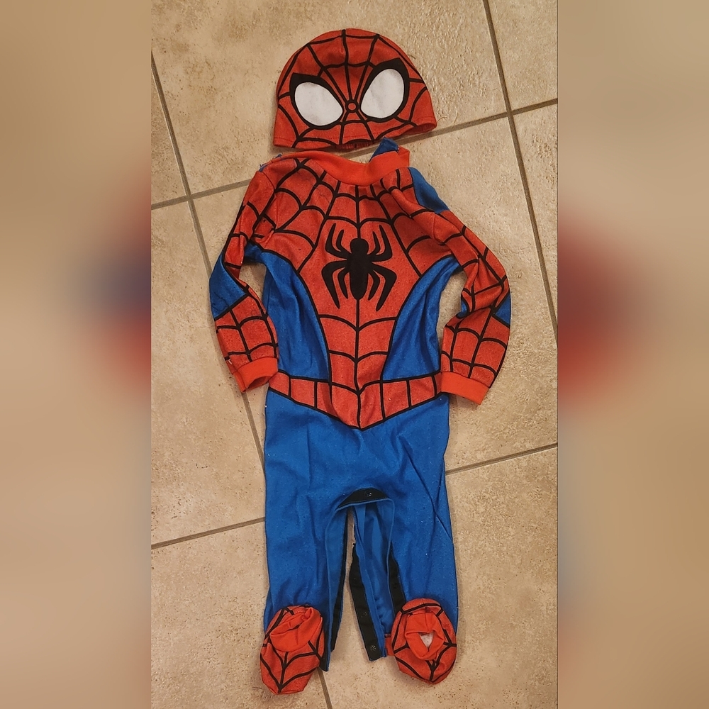 6 to 12 months Spider-Man costume worn once